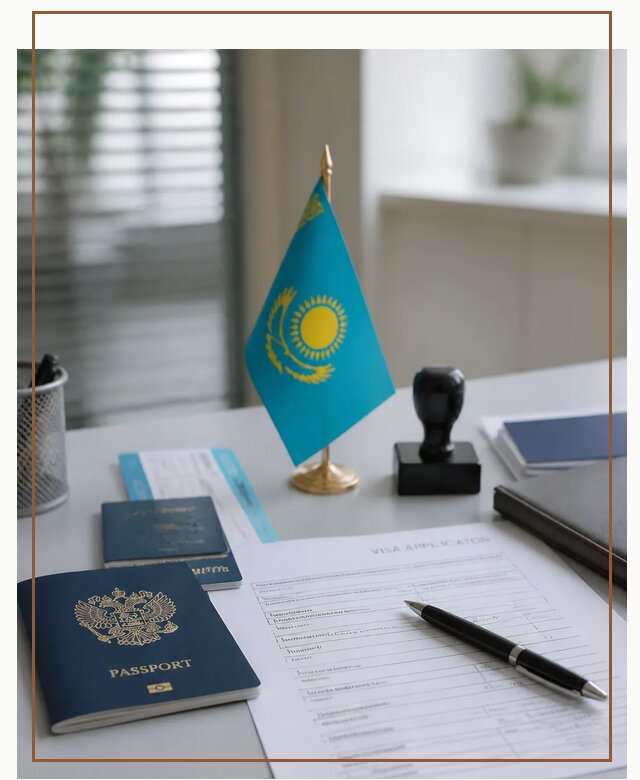 Оформление визы в Казахстан для поездки и работы в Якутске