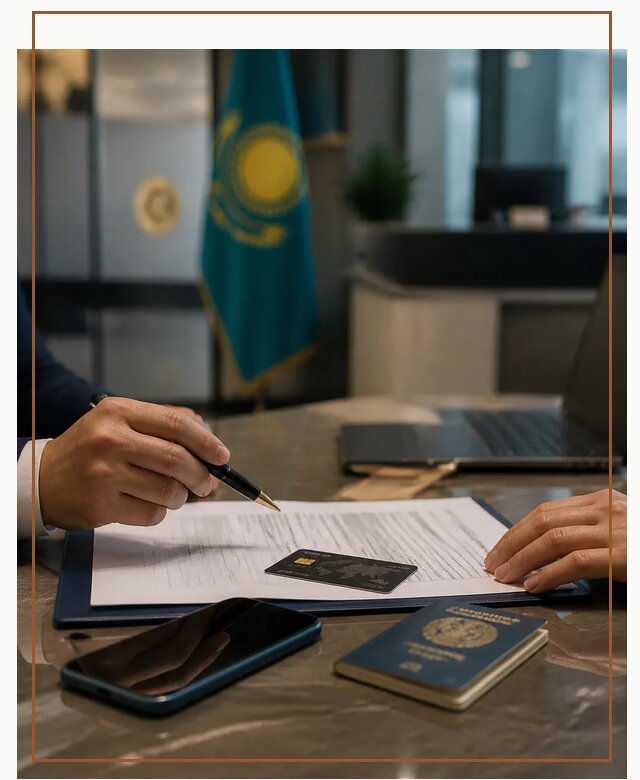 Открытие счета и банковской карты в Казахстане в Якутске